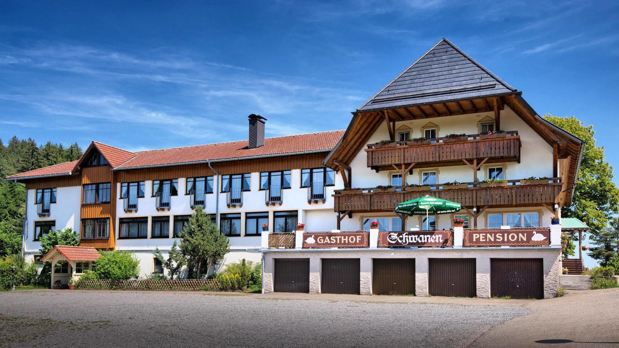 Landgasthof Zum Schwanen Hornberg Buitenkant foto