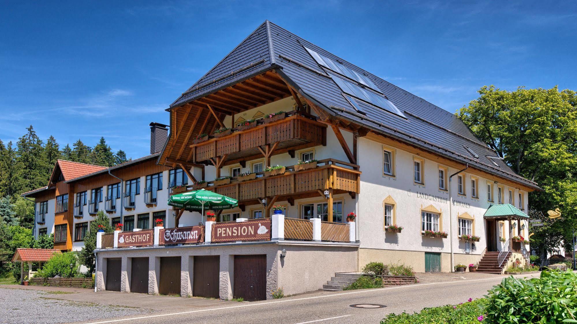 Landgasthof Zum Schwanen Hornberg Buitenkant foto